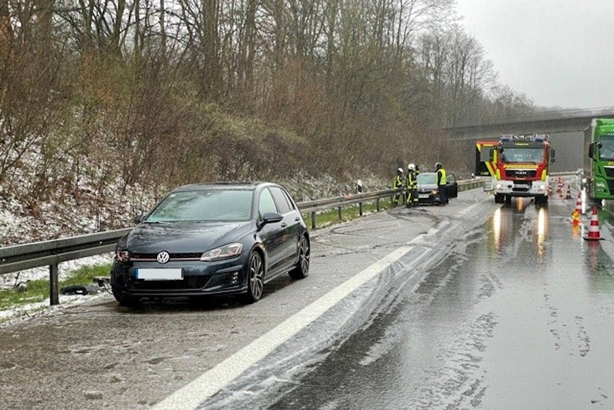 A43 Sprockhövel – Verkehrsunfall auf der Autobahn