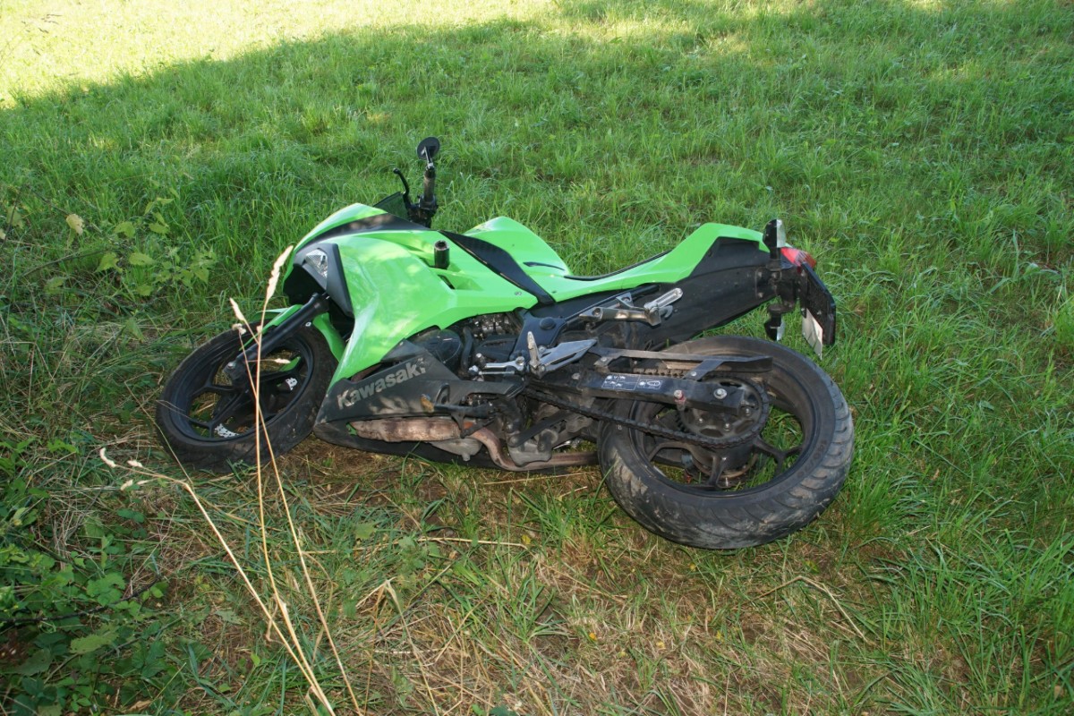  Oberbüren SG - Junger Motorraddieb begeht Diebstahl auf ungewöhnliche Art und Weise - gefasst!