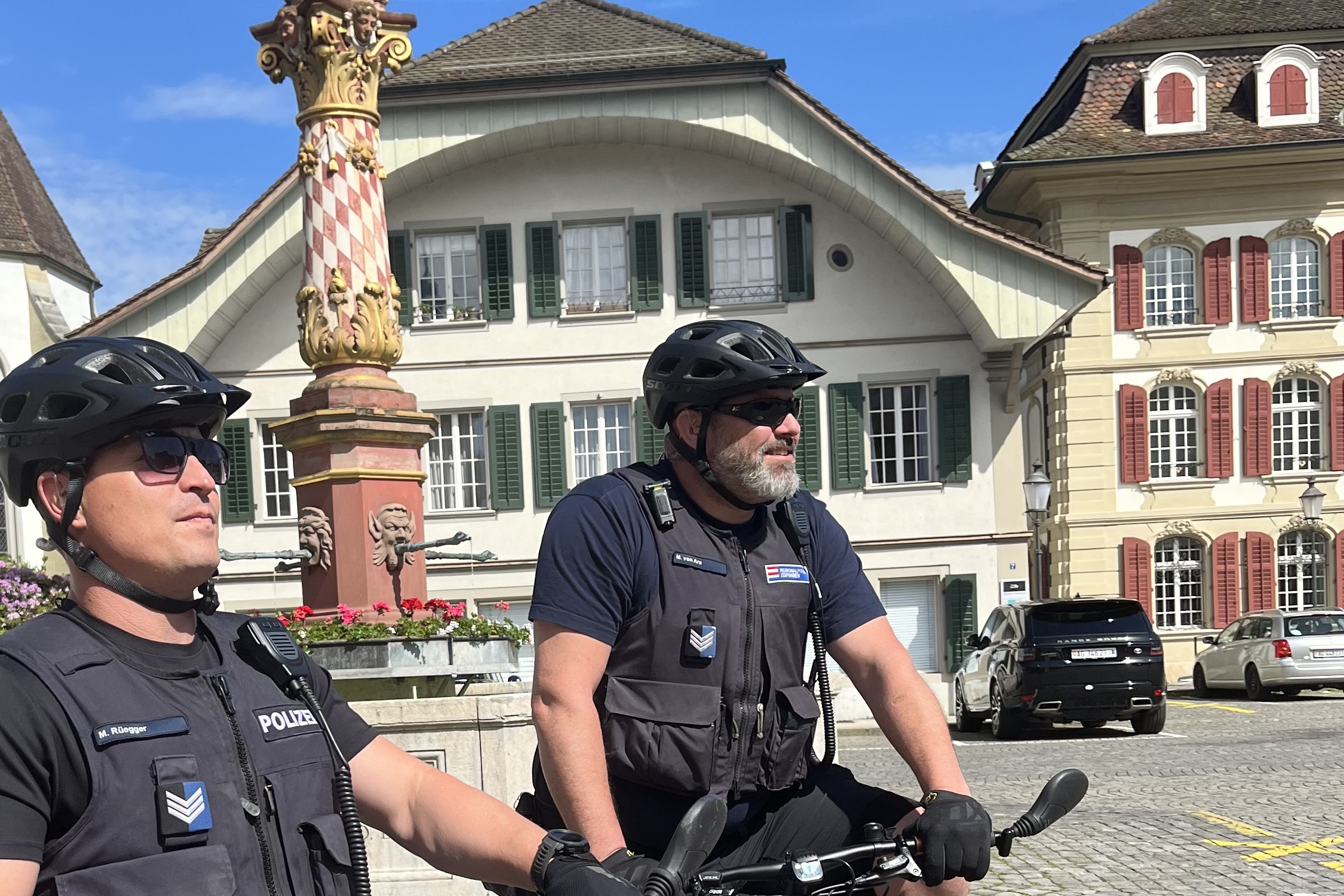 Zofingen AG – Bike-Police im Einsatz