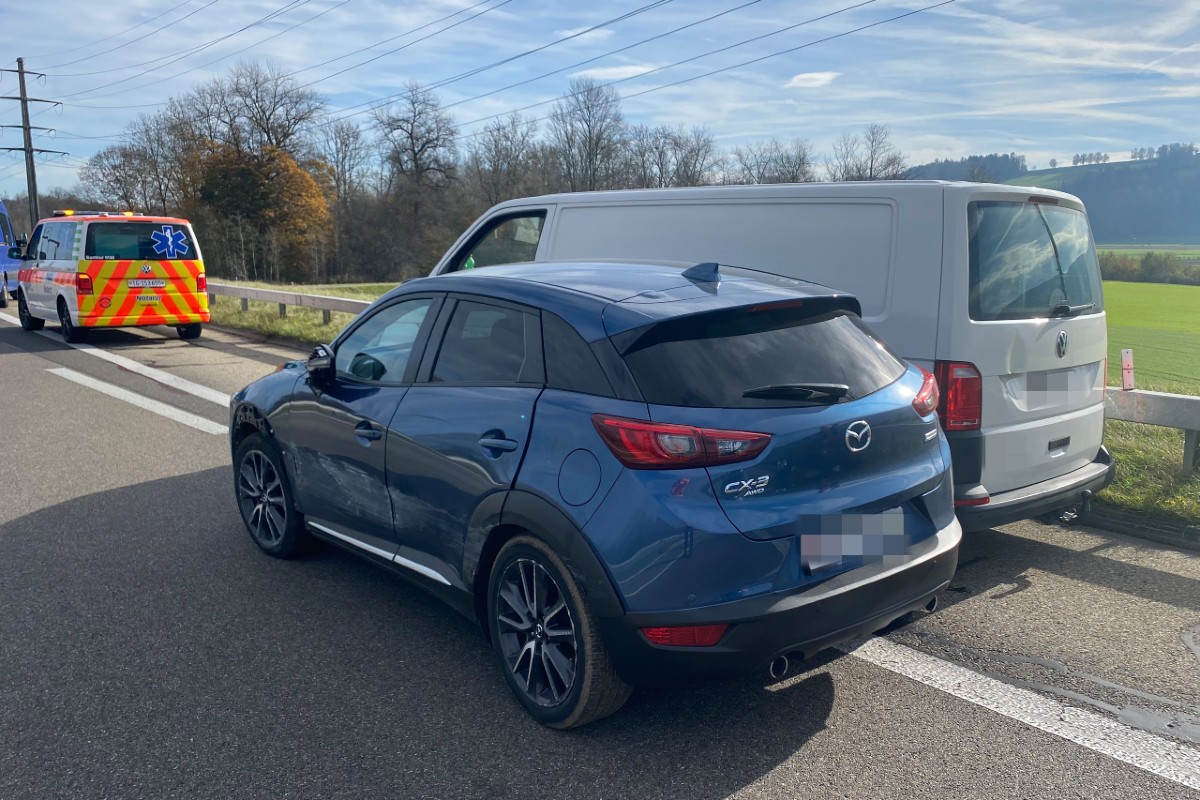 Hüttlingen TG -  Autofahrer verstorben - medizinisches Problem wohl die Ursache