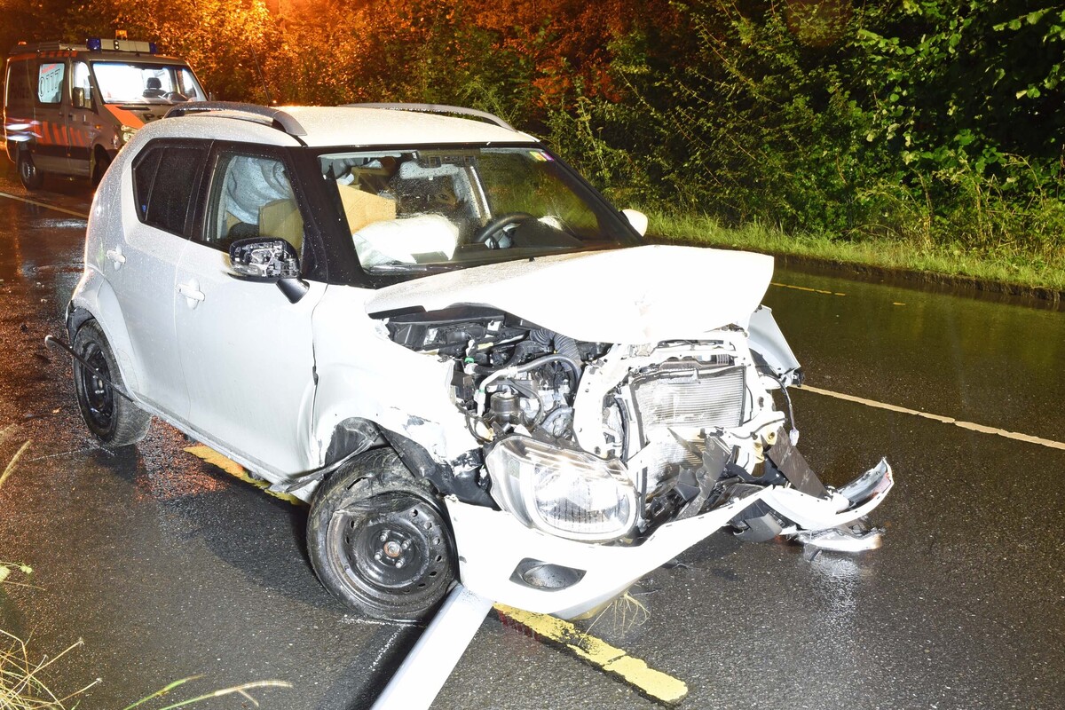 Stadt Luzern - Alkoholisiert gegen Strassenlampen gefahren 