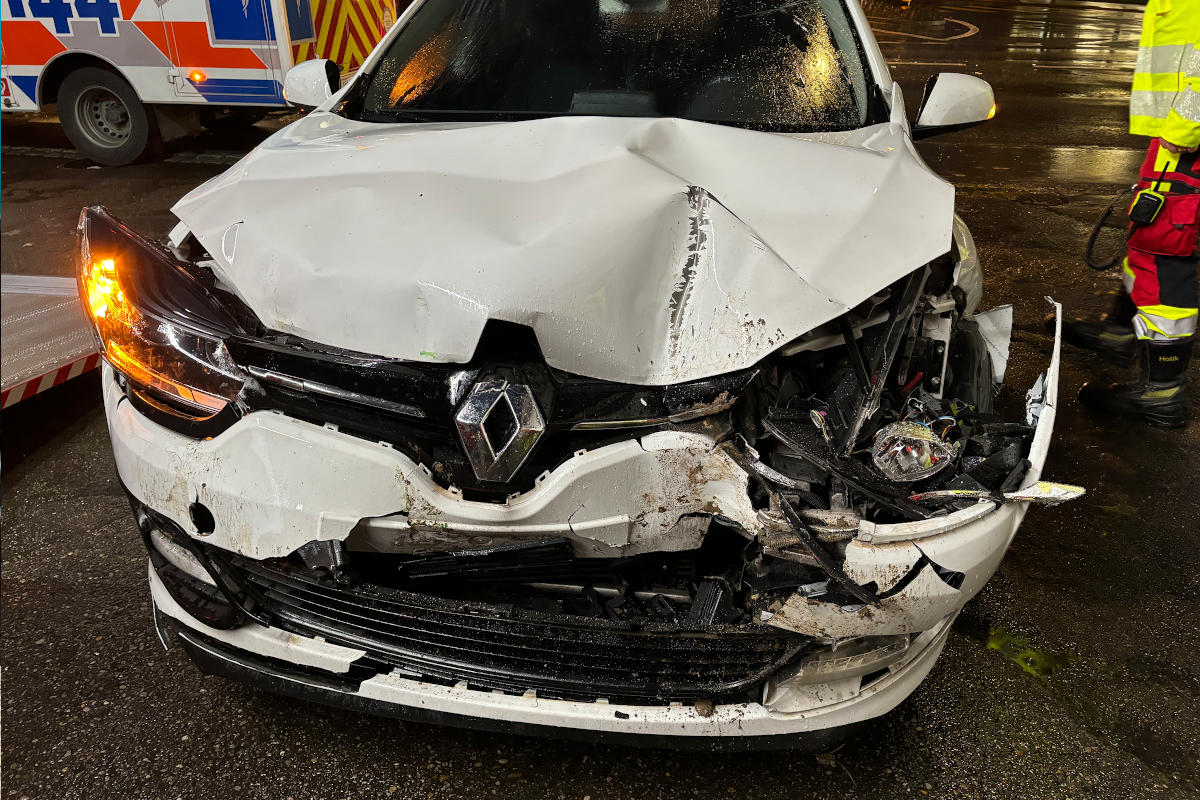 Amriswil TG – Zwei Personen bei Kollision verletzt