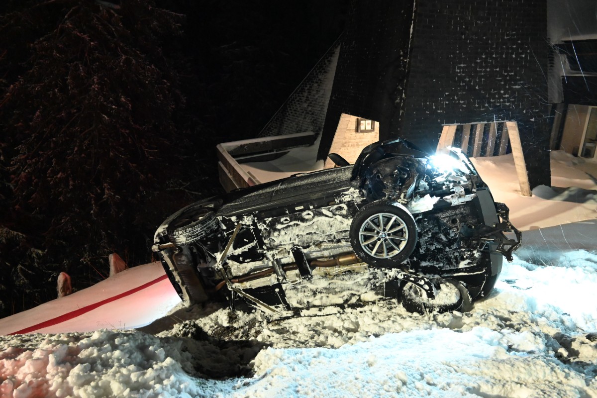 Flumserberg SG - Fahrunfähig Unfall verursacht