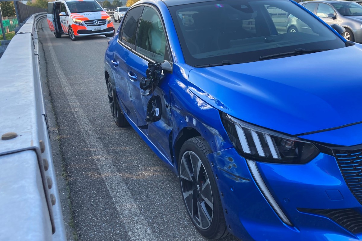 Unfall in Niederurnen GL - Sekundenschlaf auf der A13