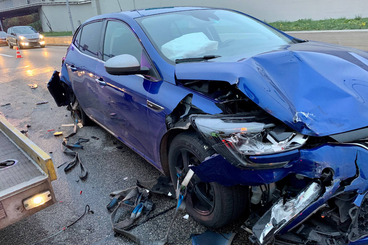 Unfall A2 Basel BS - Auffahrunfall mit zwei Verletzten