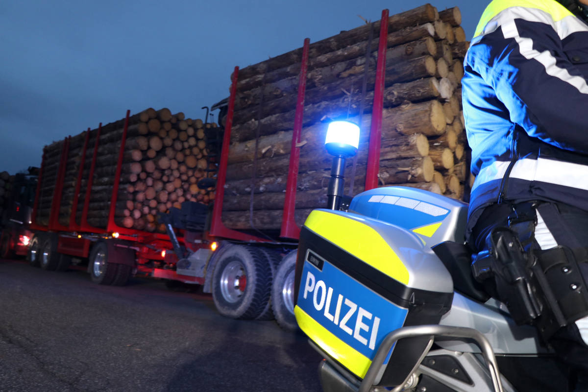 Hellenthal – Tonnen zu viel geladen 