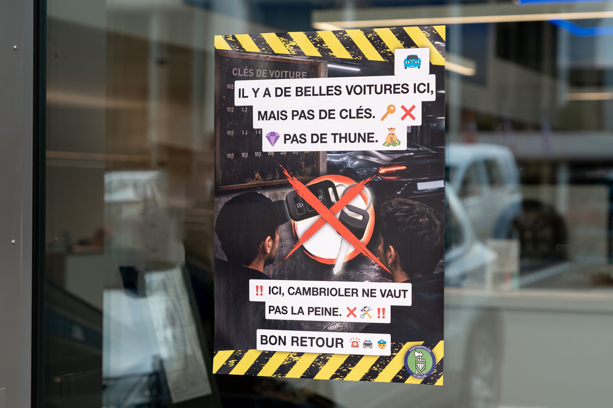 St. Gallen – Autodiebstähle nehmen zu – Polizei setzt auf Prävention
