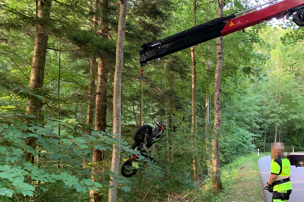 Dornach SO – Motorradlenker wird bei Selbstunfall verletzt