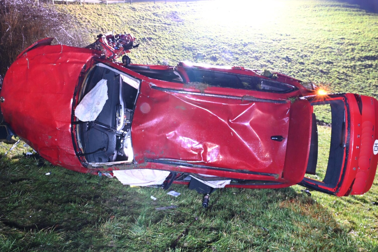 Schwerer Unfall in Roggliswil LU