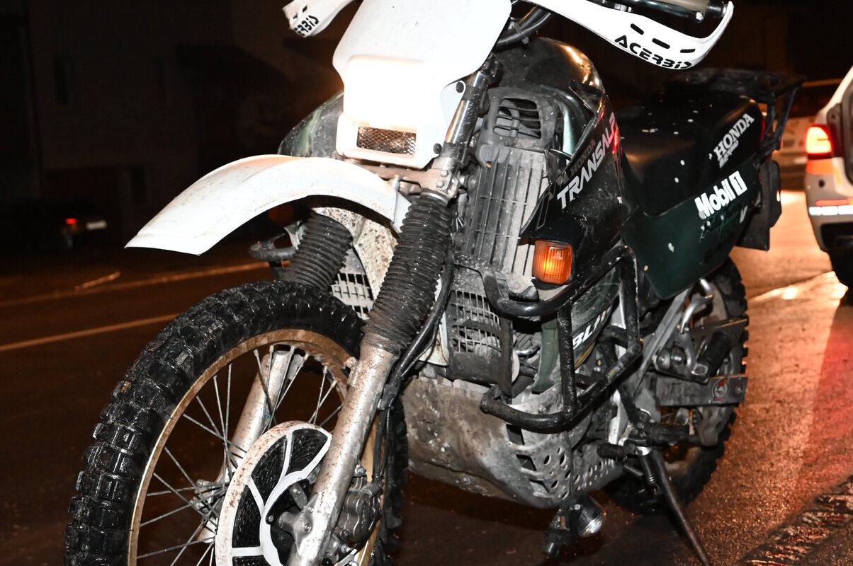 Lenggenwil SG - Motorradfahrer erfasst bei Unfall Fussgängerin (17)