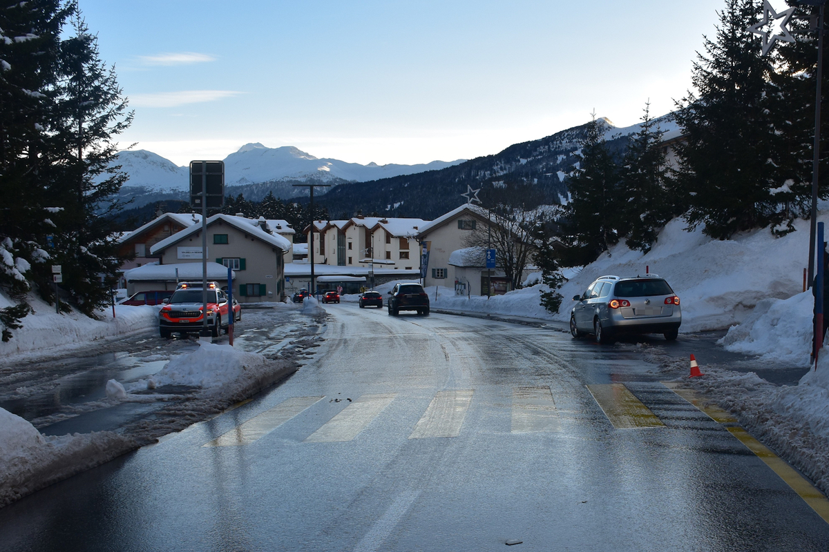 Valbella GR - 11-Jährige von Auto erfasst