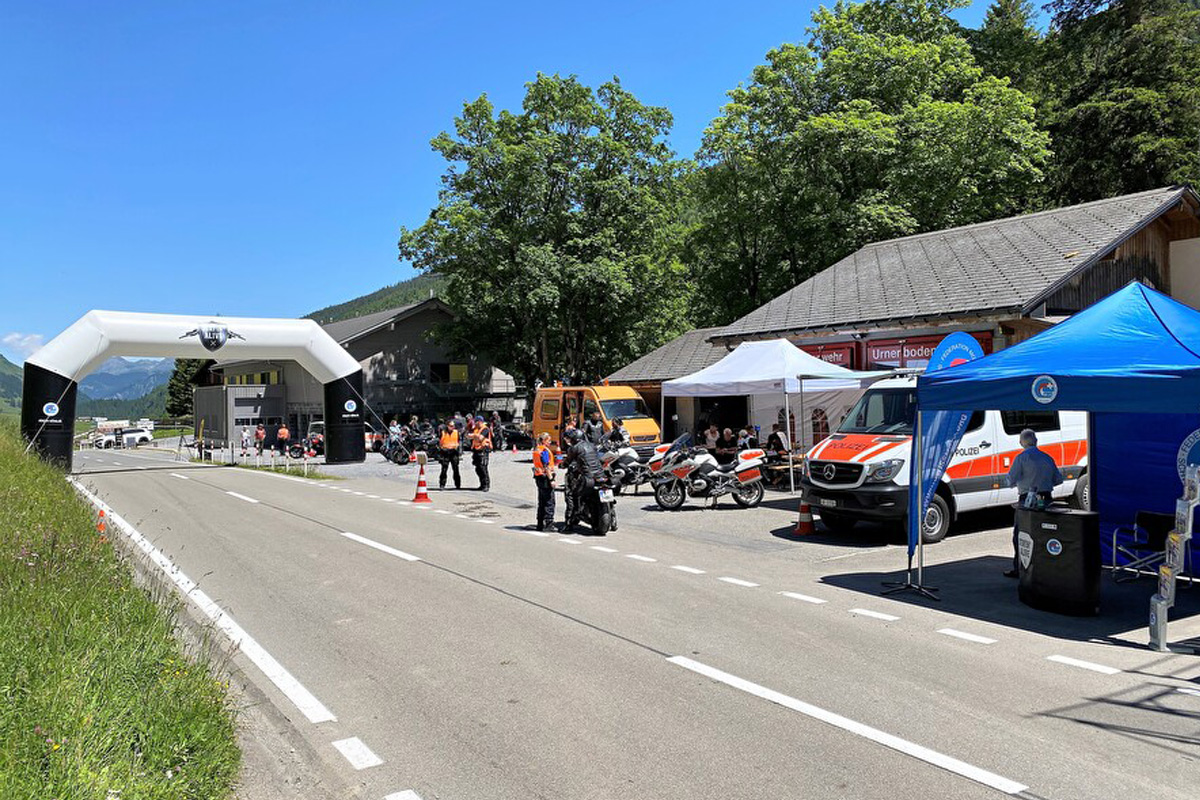 Urnerboden UR – Präventionsaktion für sicheres Töfffahren