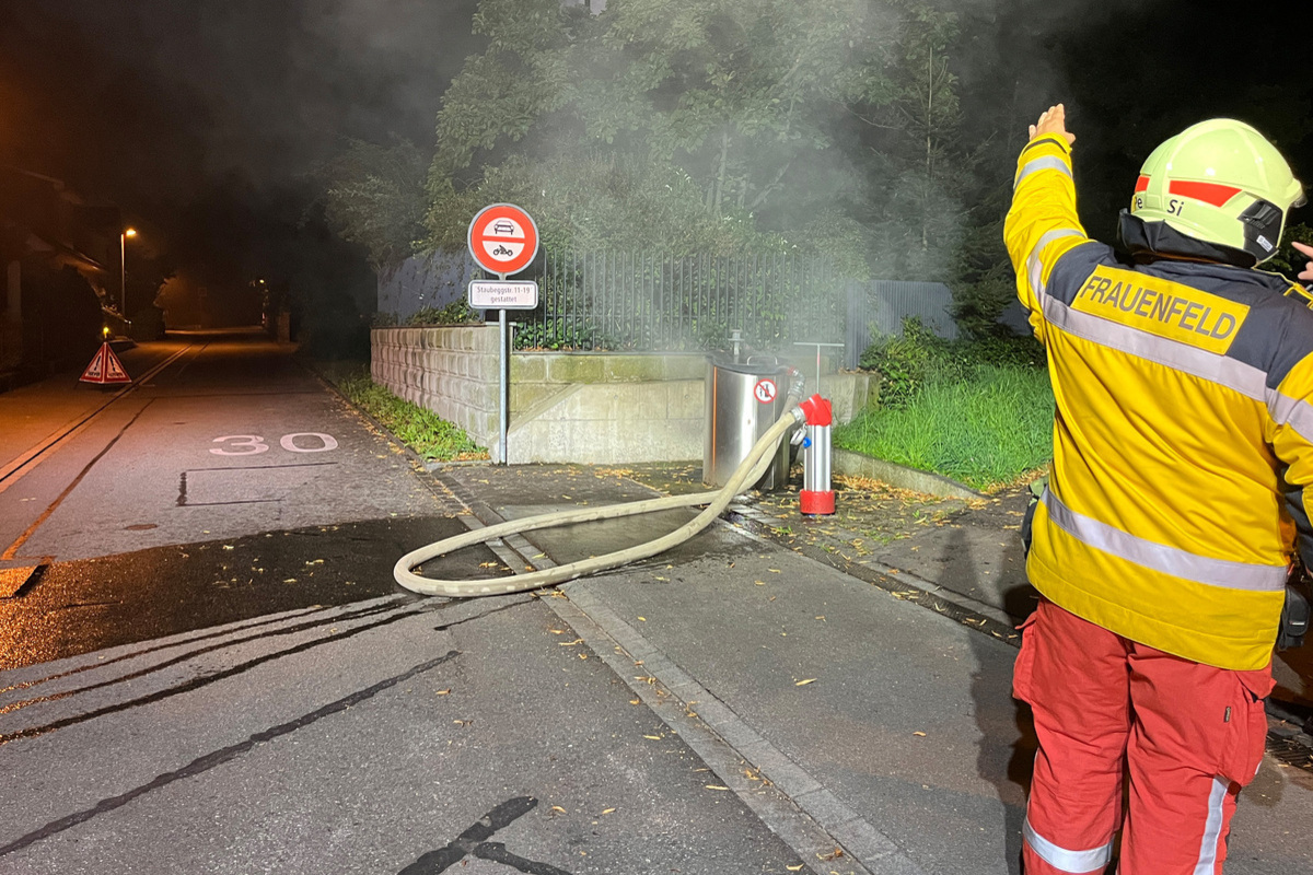 Thurgau - Brände und illegales Abbrennen von Feuerwerk