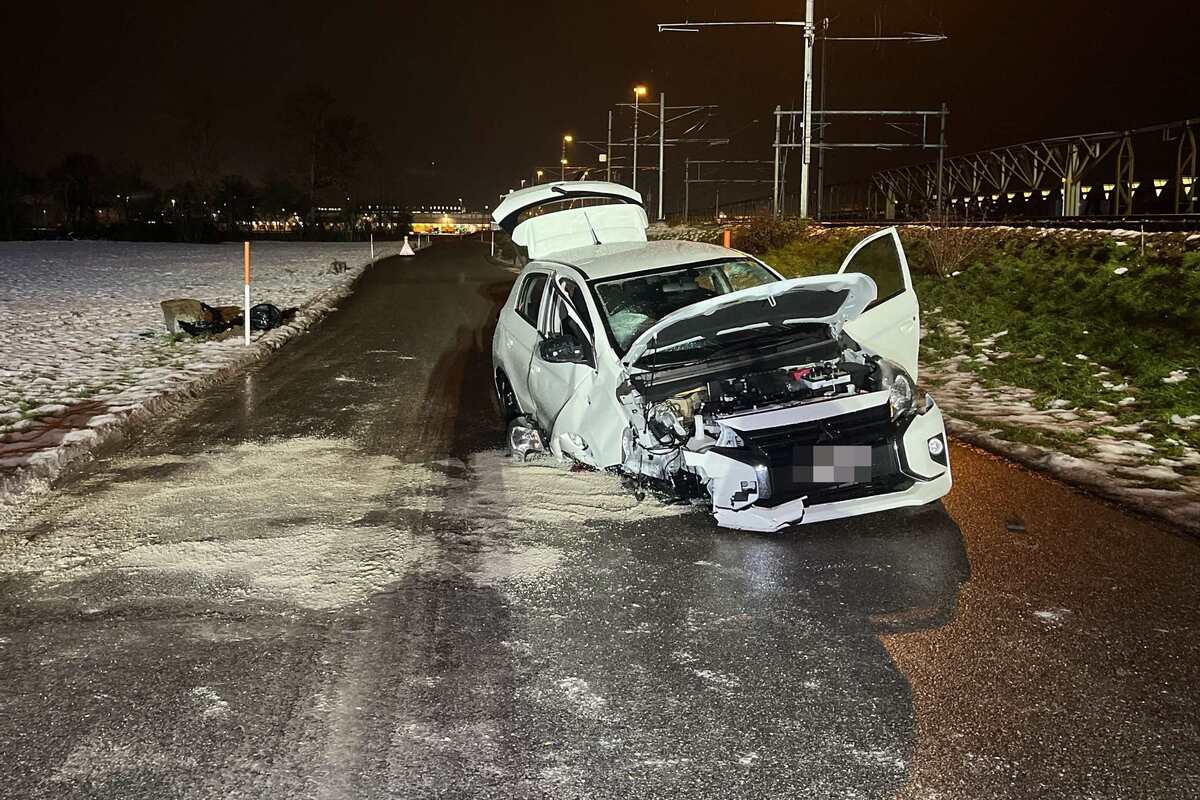 Unfall in Gunzgen SO - Durchs Mobiltelefon abgelenkt