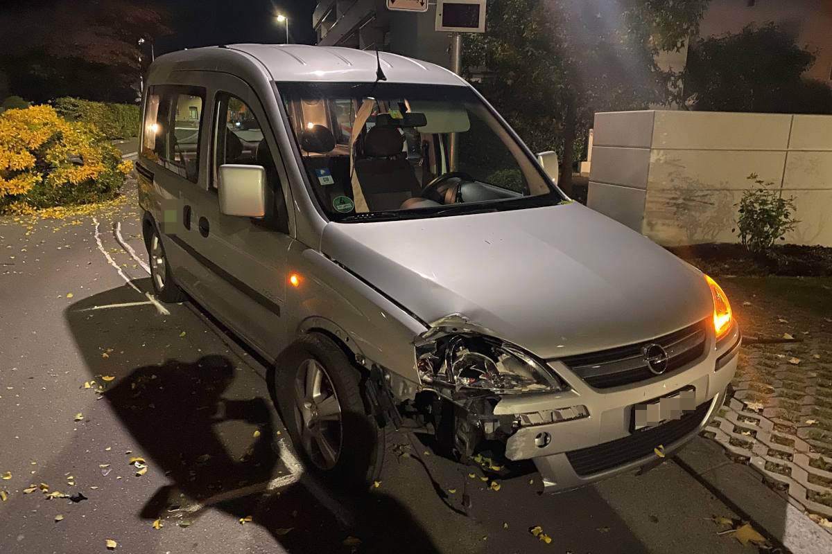 Horn TG – Mit Baum kollidiert