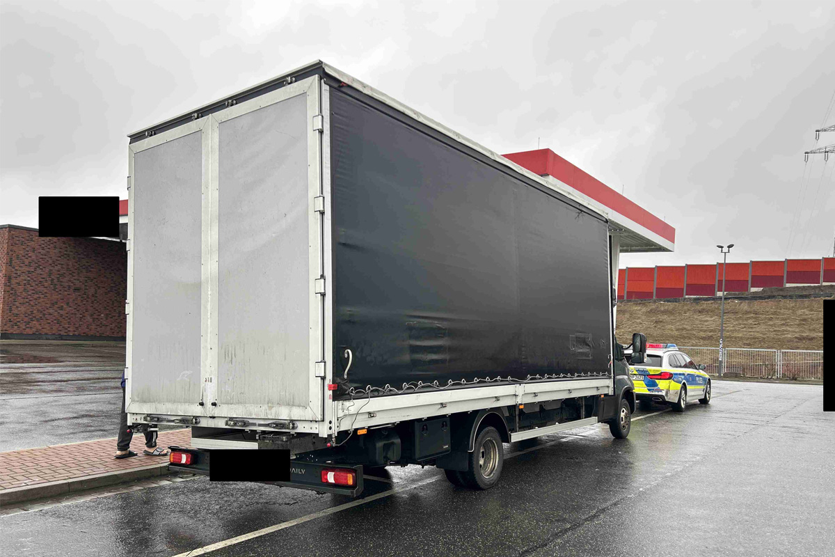 Bad Hersfeld – Klein-Lkw fast doppelt so schwer wie erlaubt