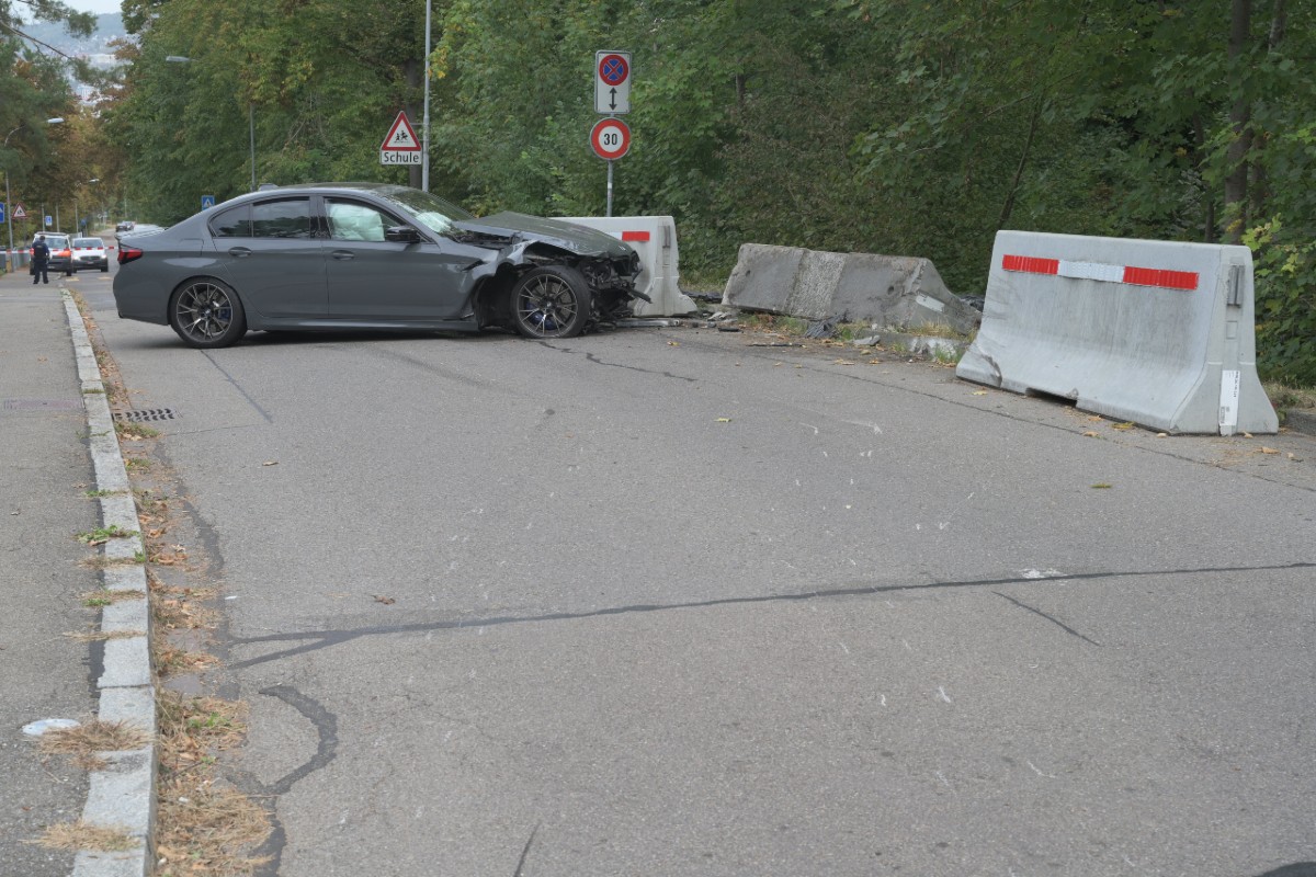 Polizeieinsatz in der Stadt Zürich - Nach dem Unfall klickten die Handschellen