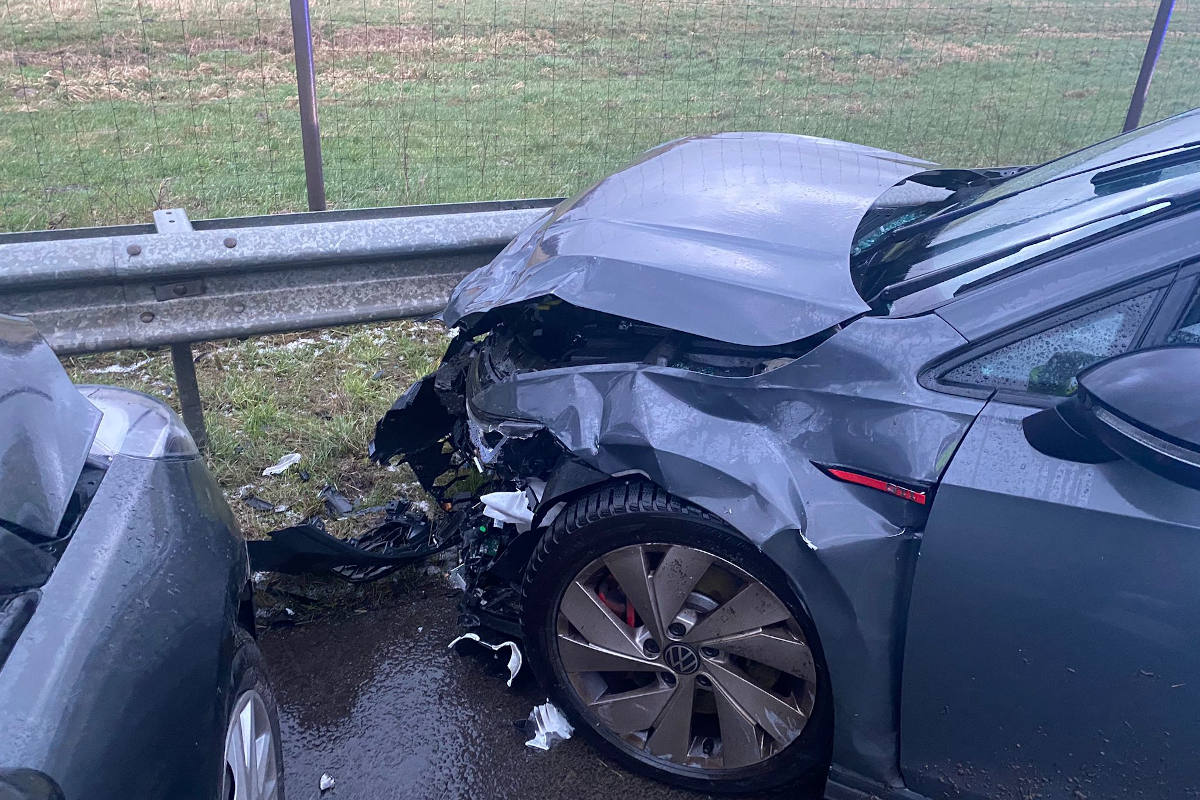 A26 Stade – Hagelschauer sorgt für Unfälle auf der Autobahn