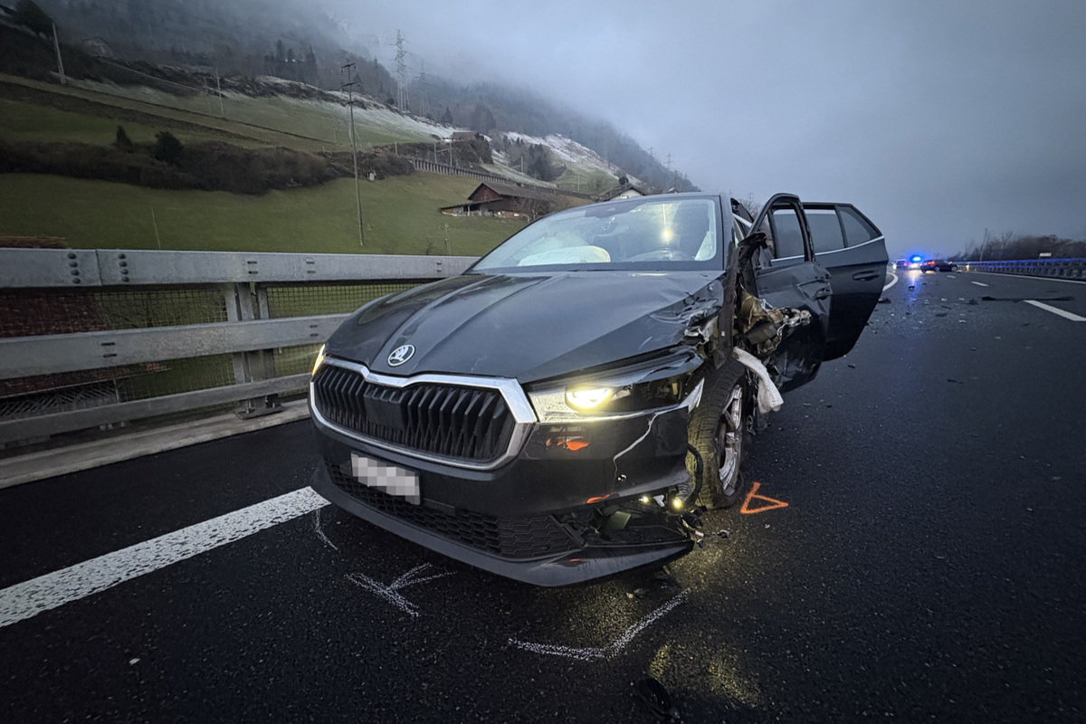 Arth SZ – Kollision mit einem Falschfahrer auf der A4