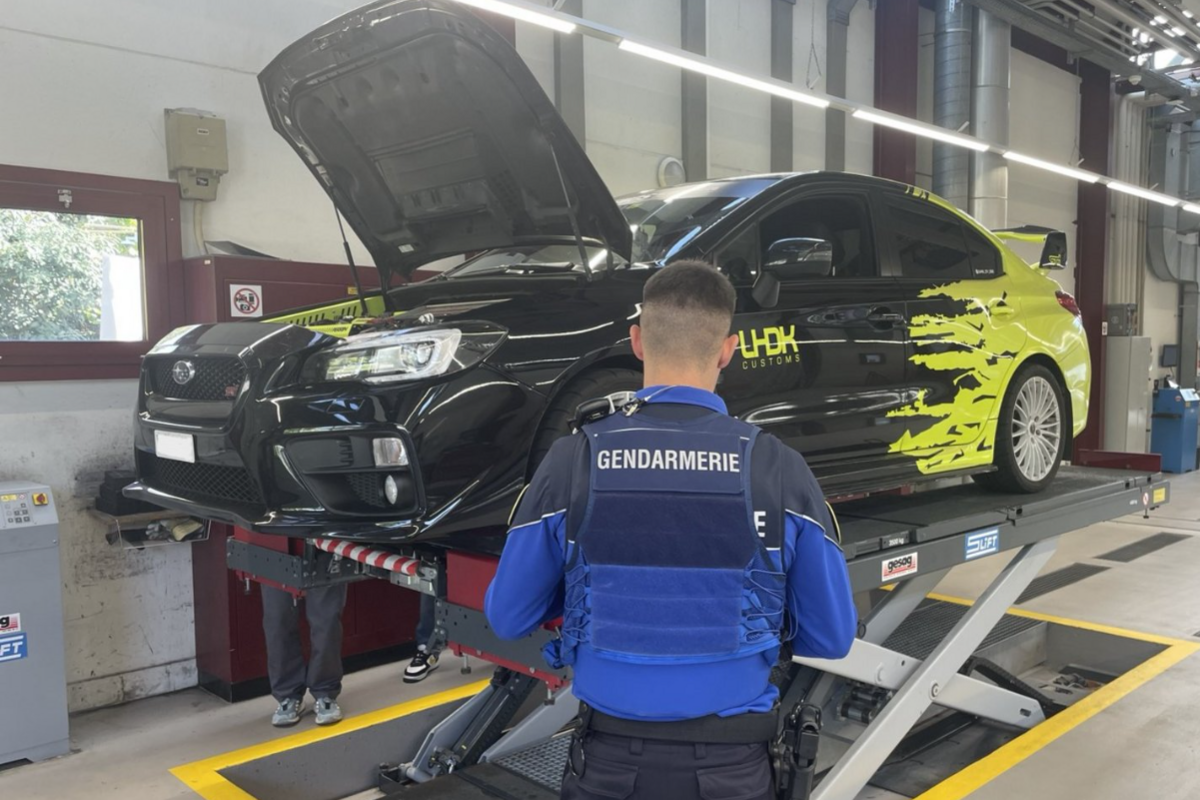 Kanton Waadt - Verkehrskontrollen bezüglich lauter oder veränderter Fahrzeuge