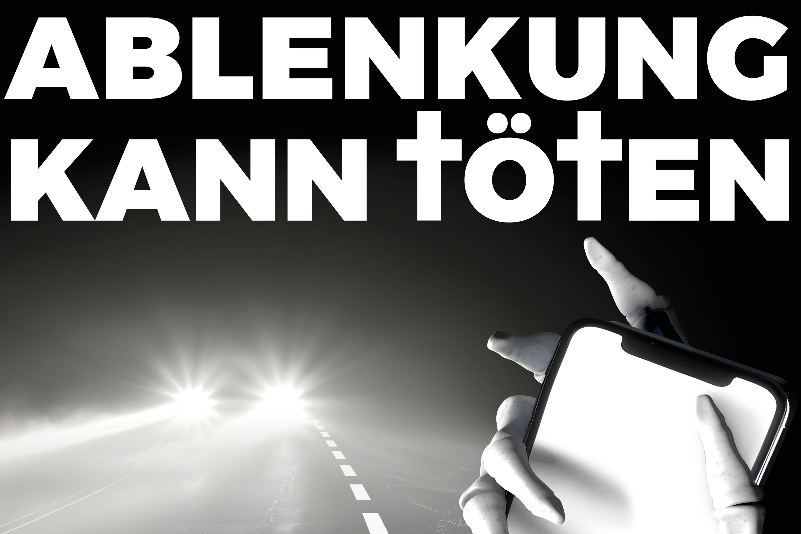 Ablenkung am Steuer – 50 Tote und 1'200 Schwerverletzte jährlich