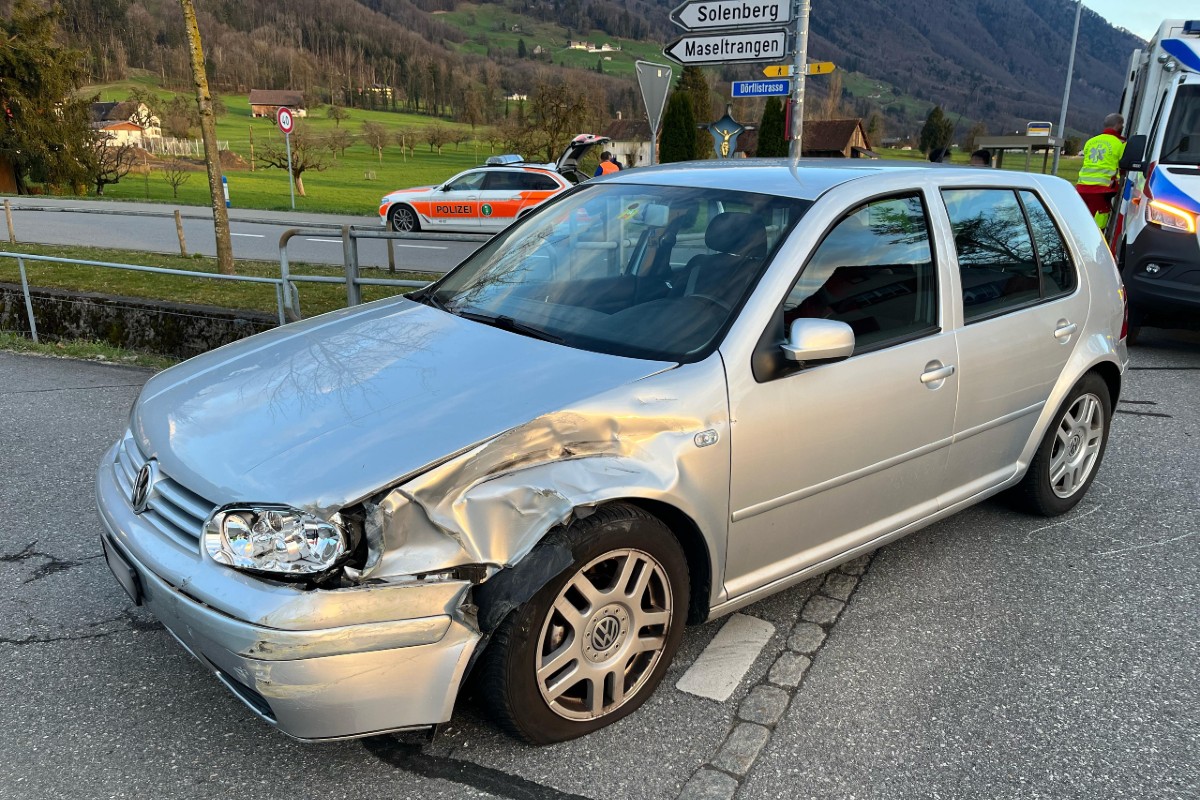Regaeinsatz in Maseltrangen SG  - Person nach Unfall verletzt
