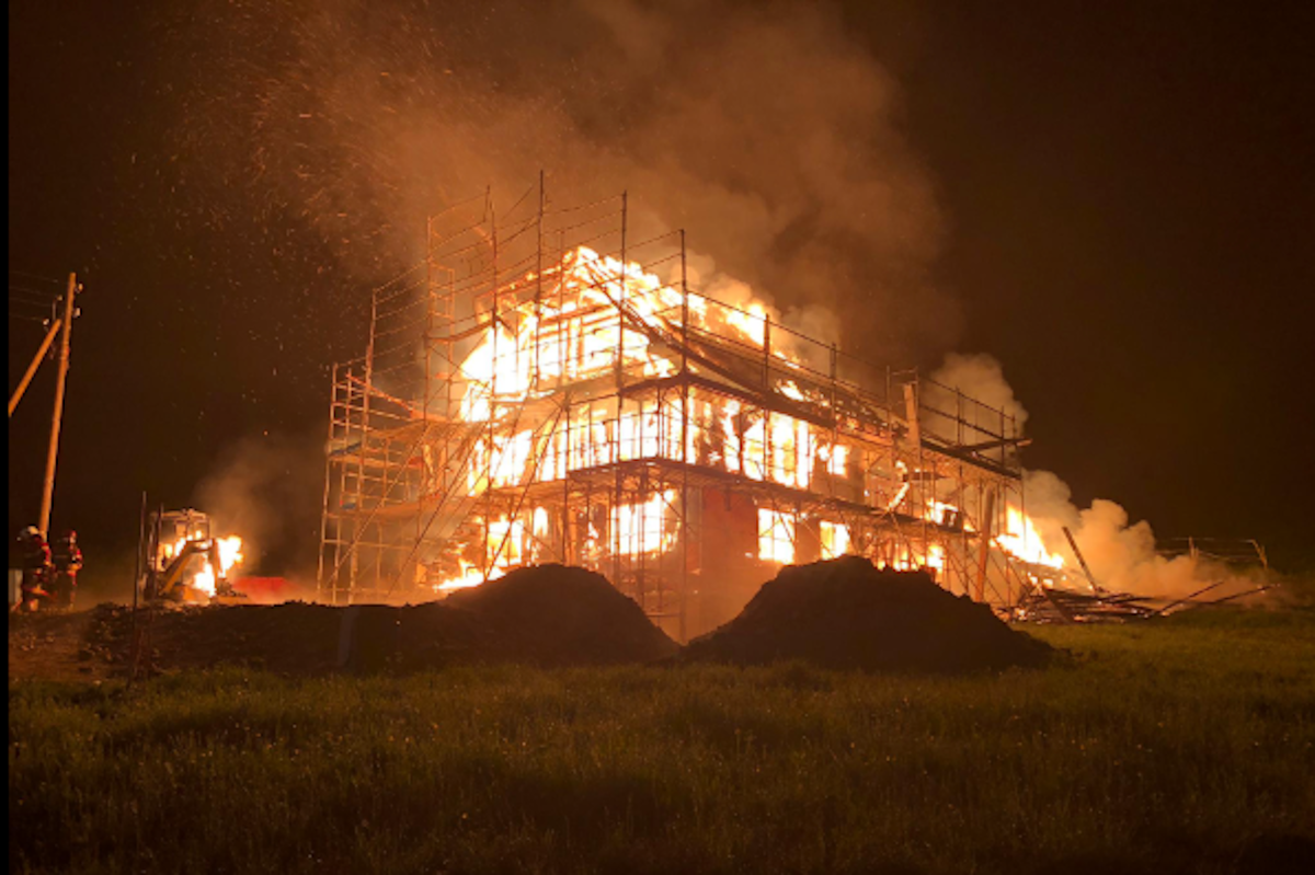 Brand in Heitenried FR – Feuer auf einem Bauernhof