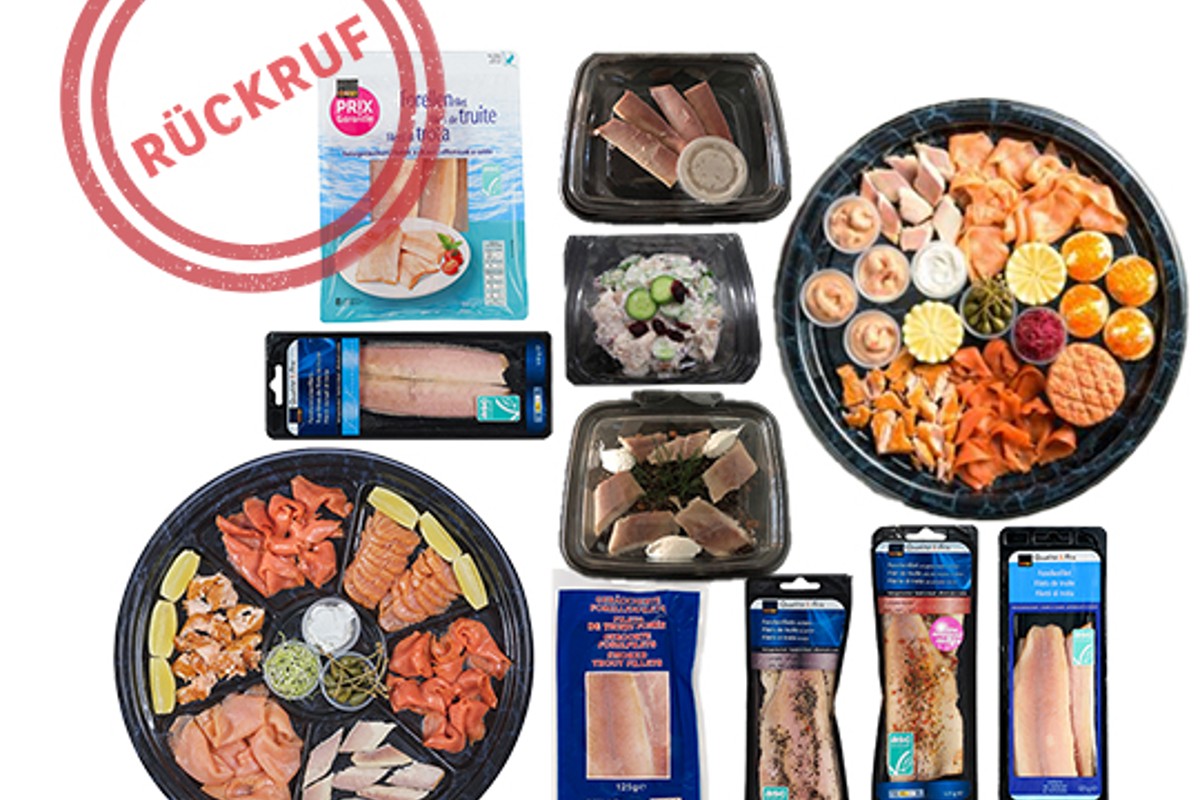 Coop ruft vorsorglich diverse Forellenprodukte zurück