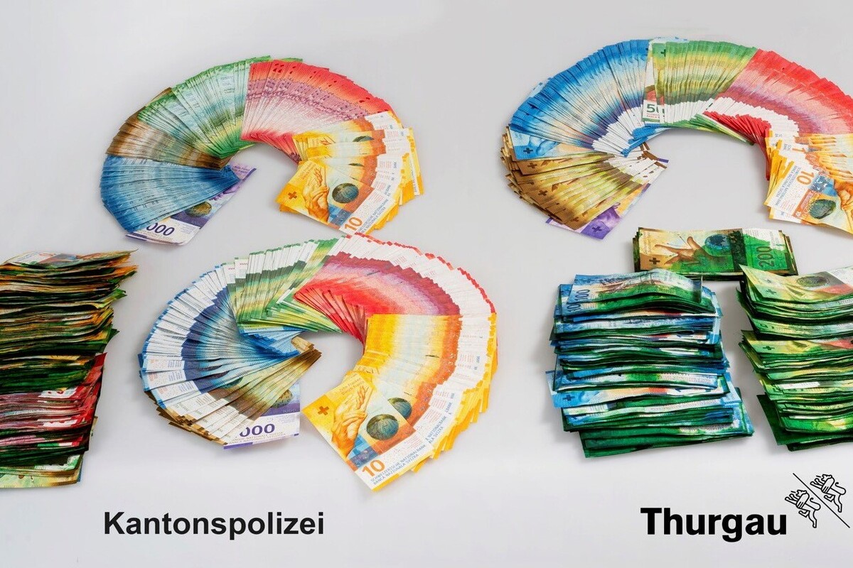 Hinterthurgau - Einbrecher festgenommen und rund 100'000 Franken sichergestellt