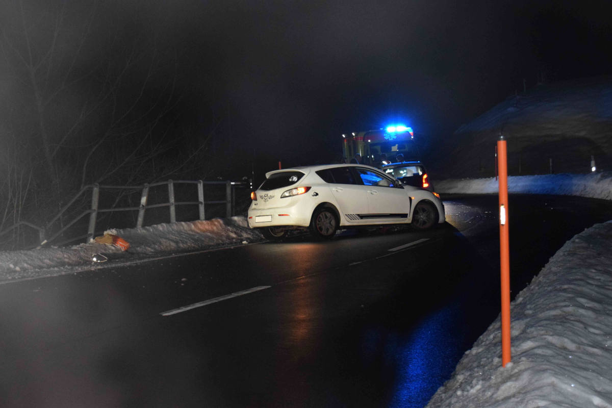 Urnäsch AR – Totalschaden nach Selbstunfall