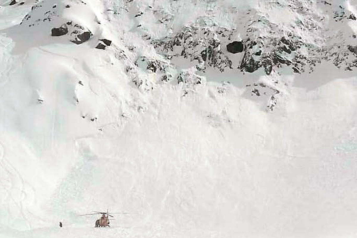 Andermatt UR - Zwei Verletze nach Lawinenniedergang!