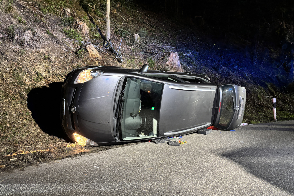 Schöftland AG – Unfall im Kurvenbereich 