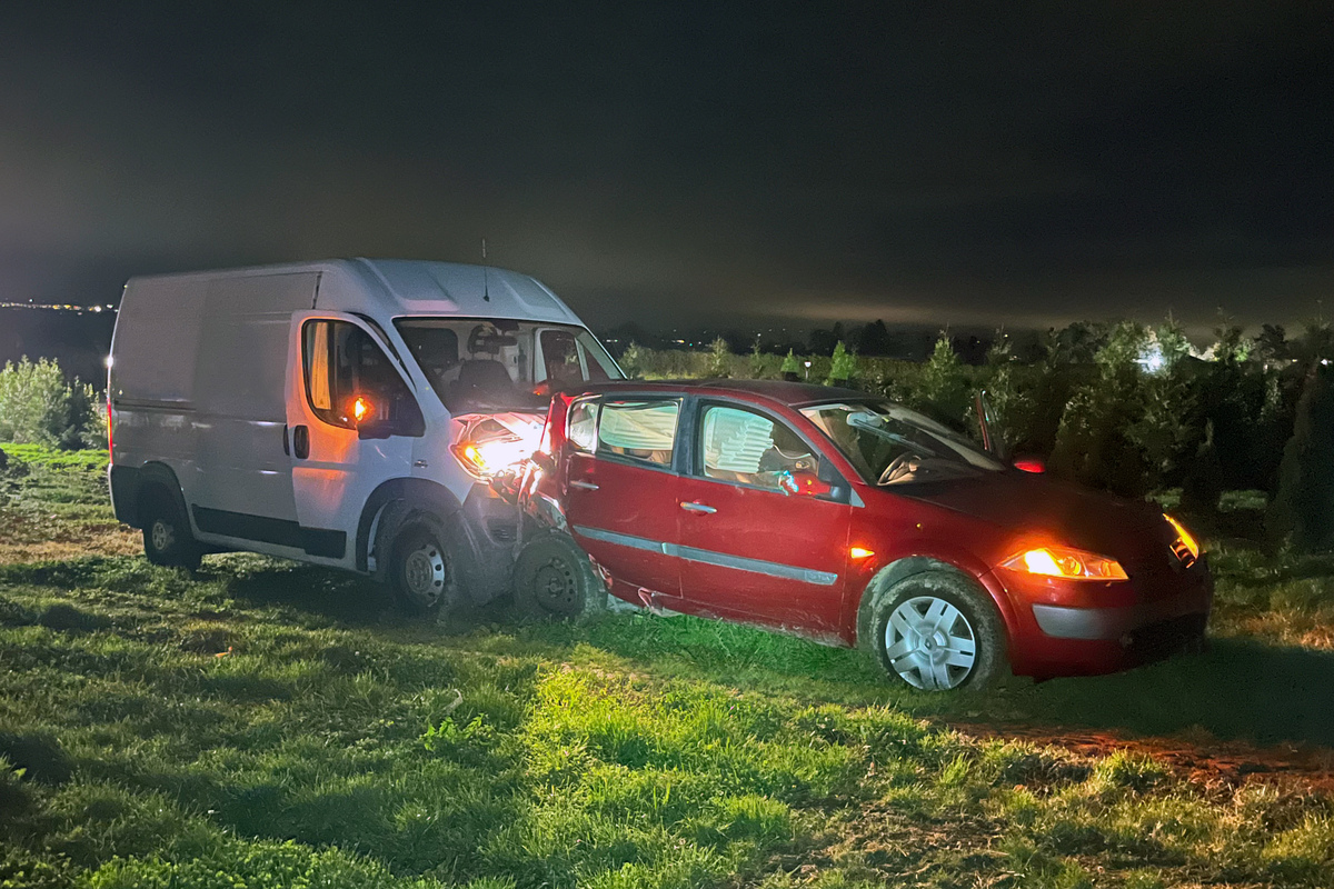Unfall in Kesswil TG - Lieferwagenfahrer bemerkt Bremsmanöver zu spät