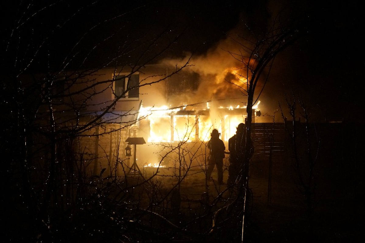 Wahlstedt – Reihenhaus brennt komplett aus