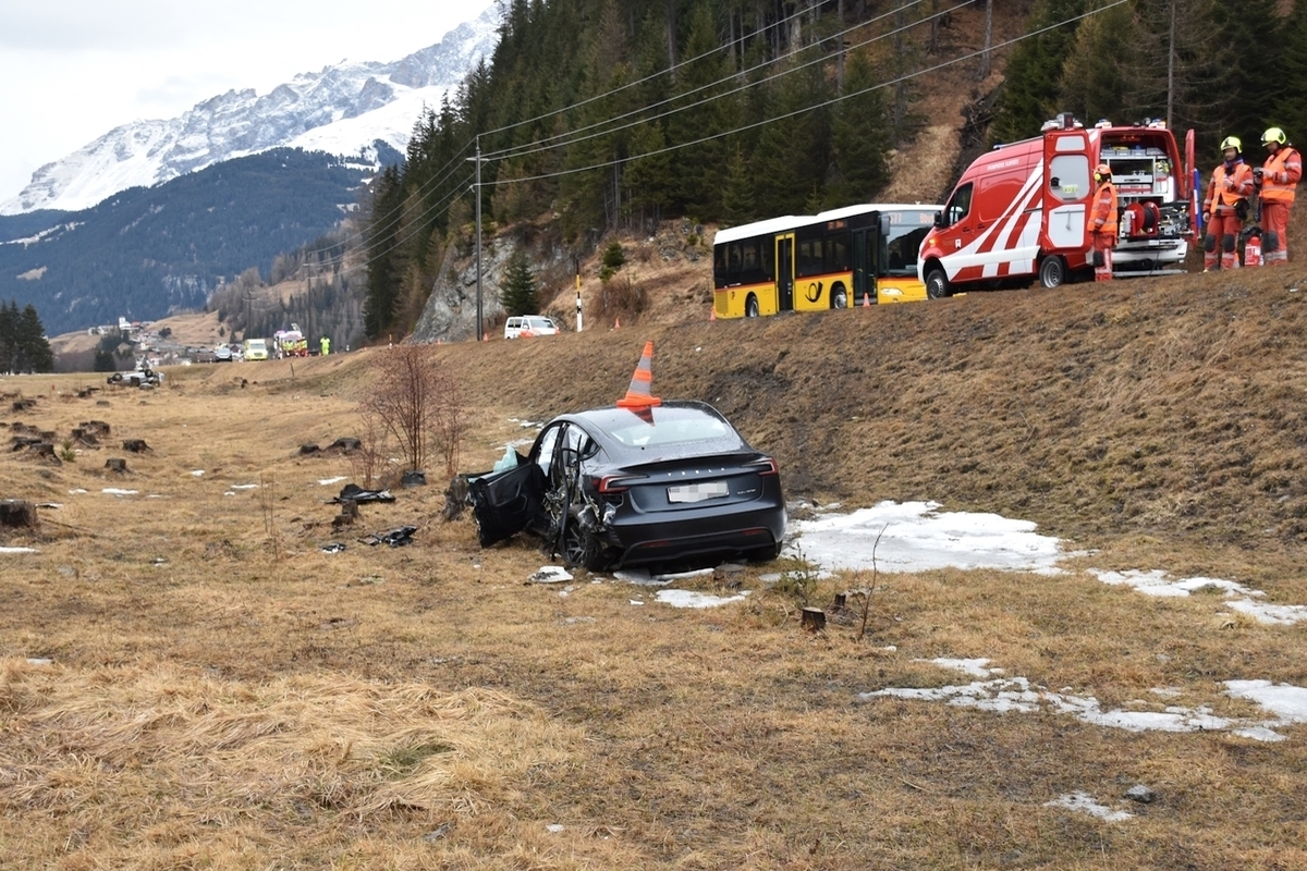 Schwerer Unfall in Rona GR 