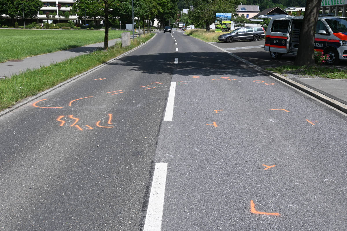 Zeugenaufruf in Vaduz – Verkehrsunfall zwischen Motorrad und Pferdekutsche