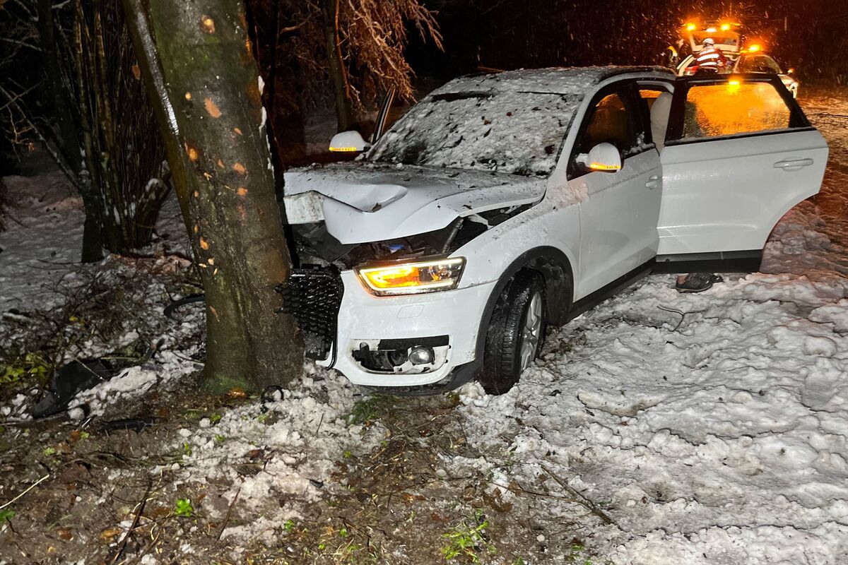 Fulenbach SO - Frontale Kollision mit einem Baum
