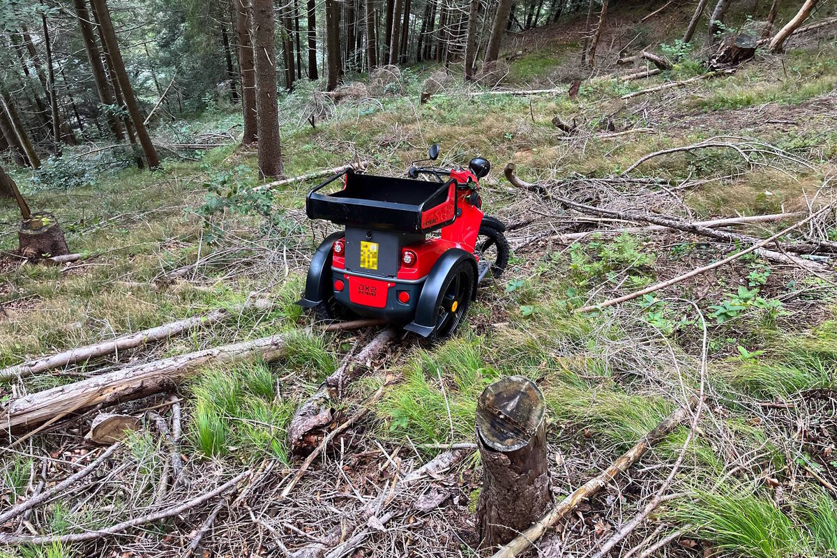 Vättis SG - Mann wird nach Unfall mit Elektro-Dreirad ins Spital geflogen 