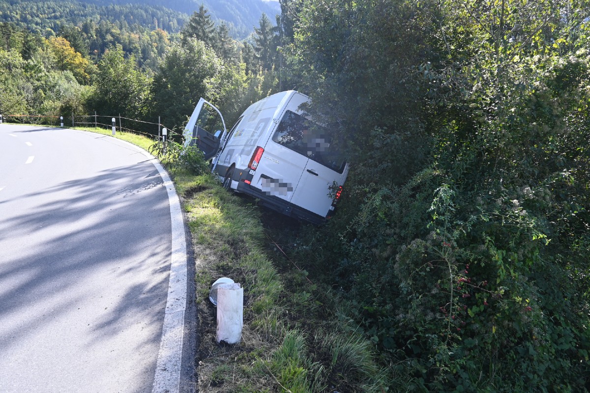 Triesen FL - Drei Selbstunfälle - keine Verletzten