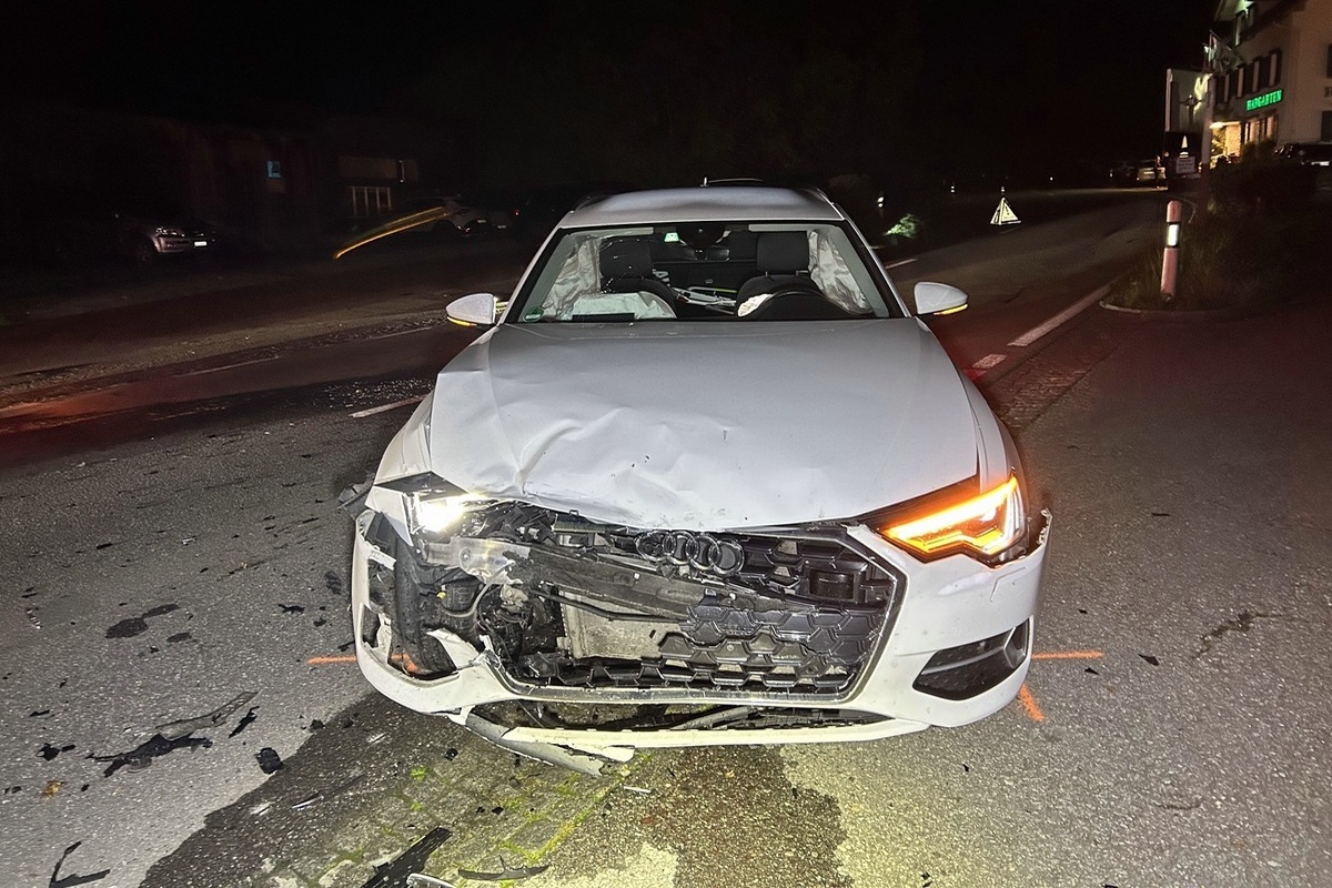 Stein AR – Hoher Sachschaden nach Unfall