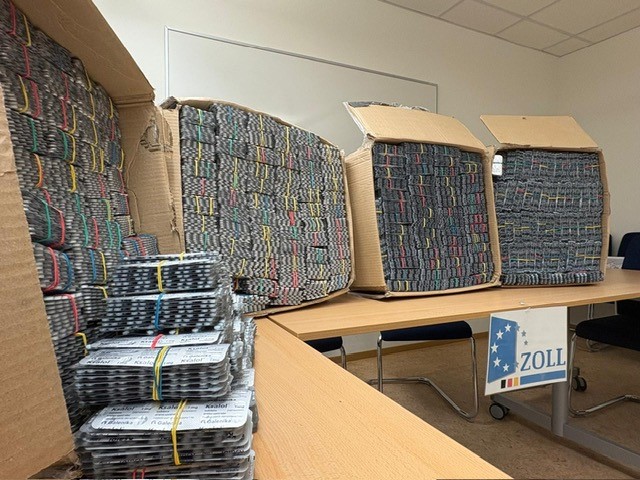 A1 Kiel – Über 320.000 Tabletten geschmuggelt