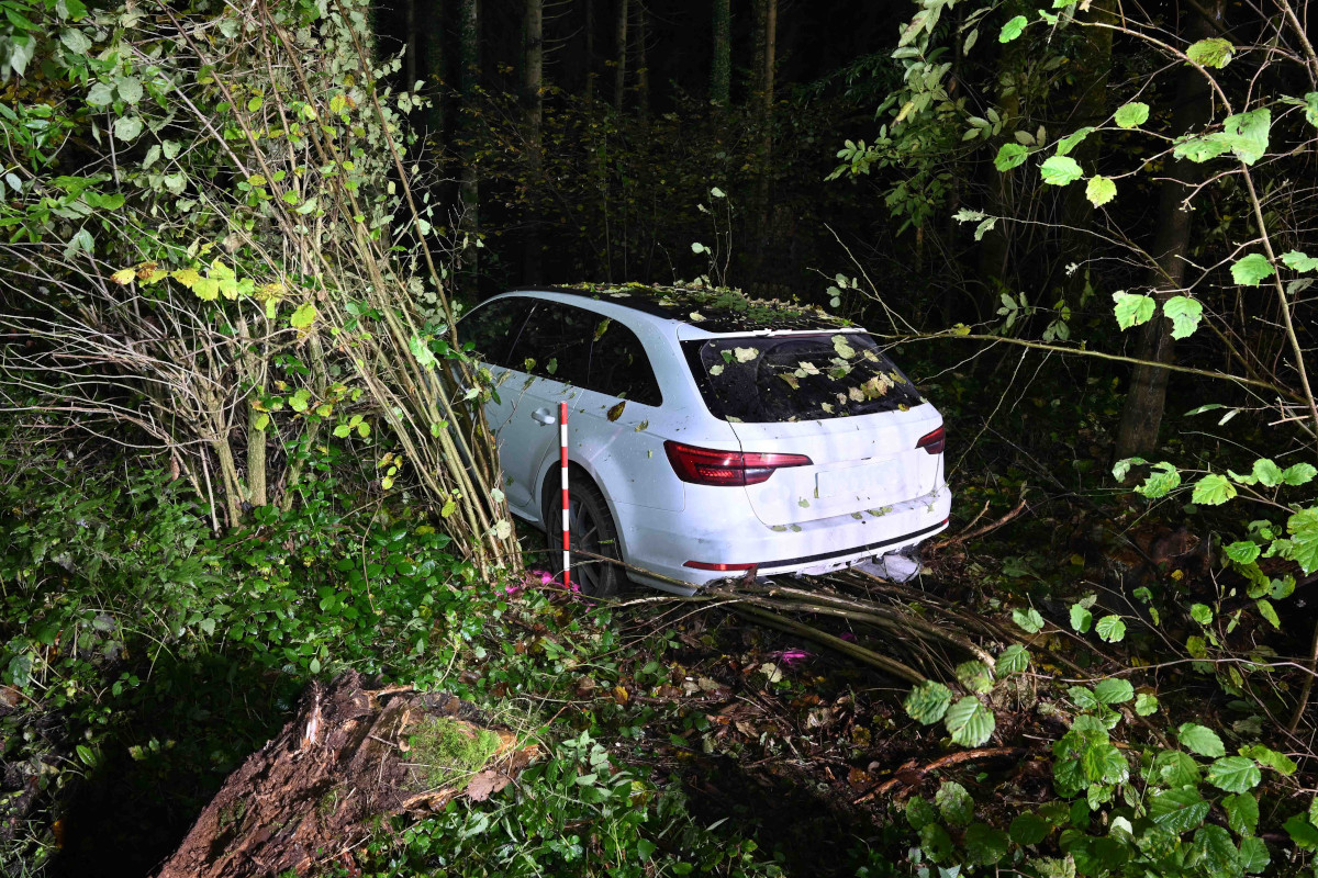 Rothenburg LU – Nach Ausweichmanöver gegen Baumstunk geprallt 
