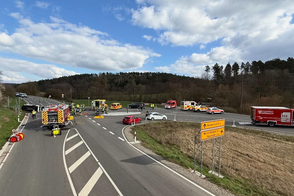 Schönaich – Tödlicher Unfall nach Abbiegemanöver