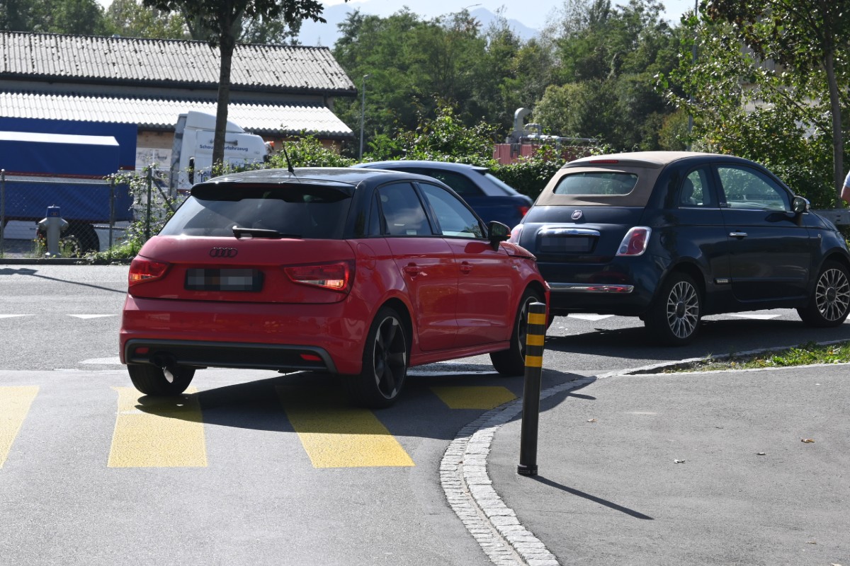 Vaduz FL - Sachschaden nach Auffahrunfall