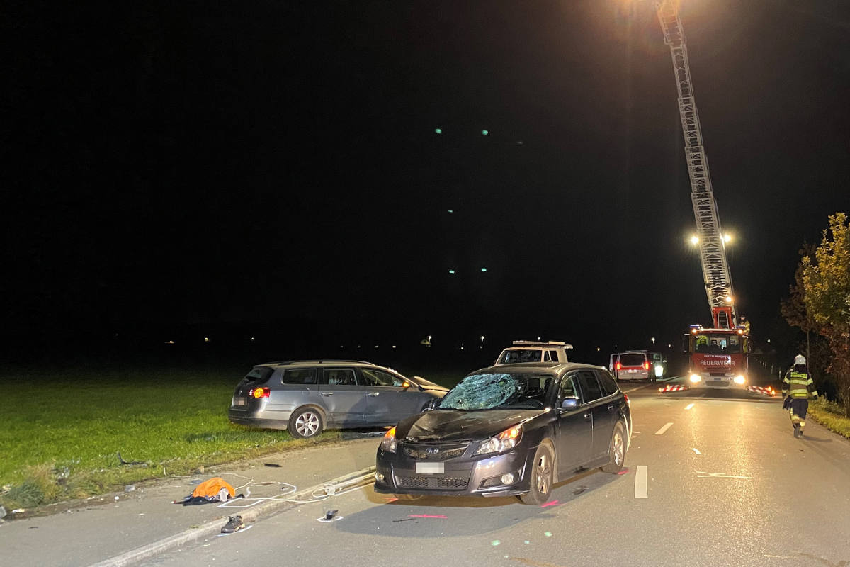 Romanshorn TG – Bei Folgeunfall schwer verletzt