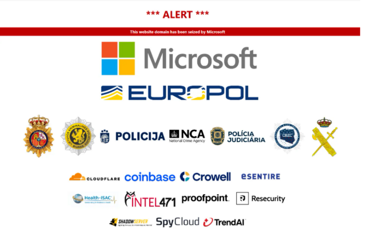 Europol-Aktion legt grosse Phishing-Infrastruktur lahm