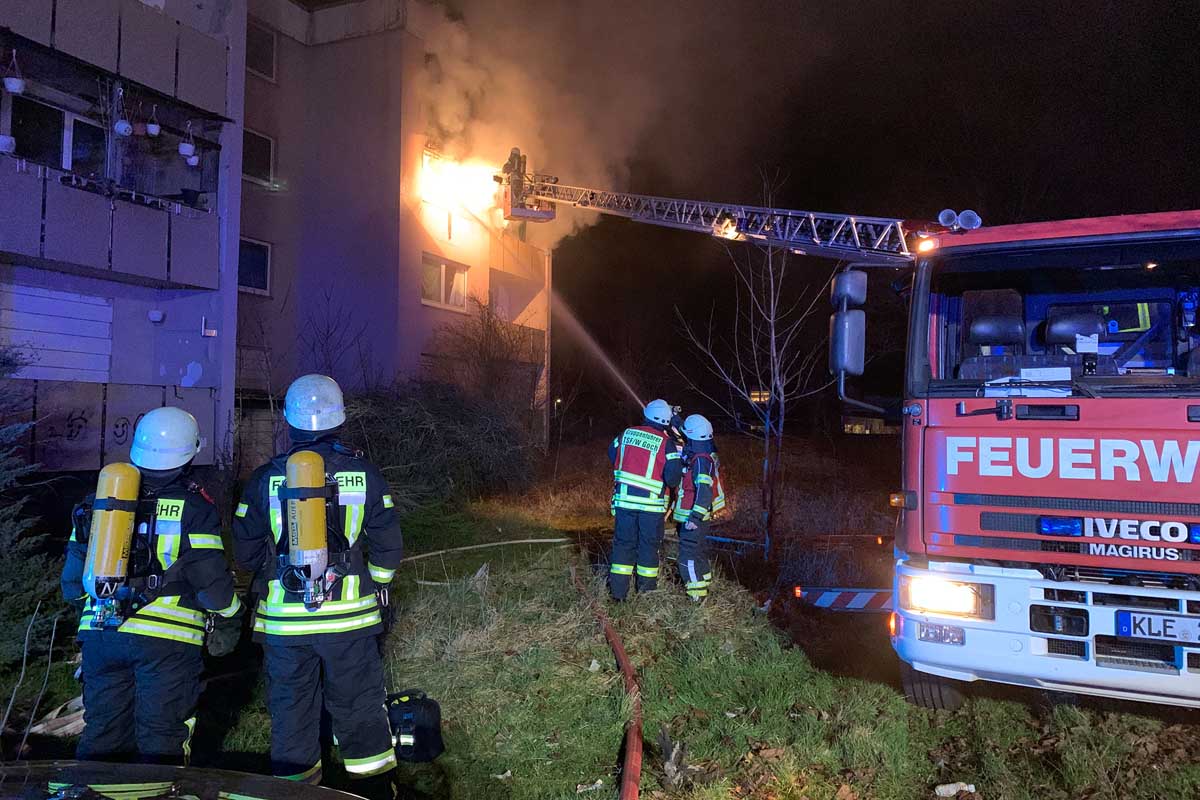 Goch - Brandstifter legen erneut Feuer!