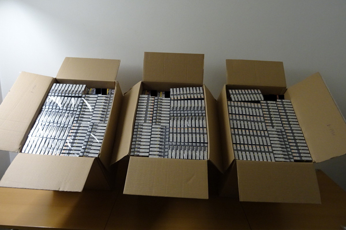 Nürnberg – 200.000 geschmuggelte Zigaretten sichergestellt