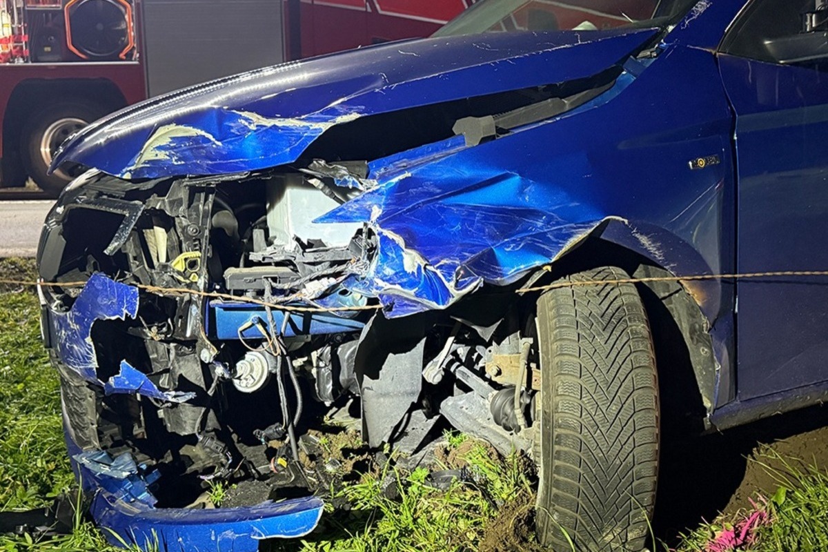 Unfall in Kerns OW - Auf die Gegenfahrbahn geraten