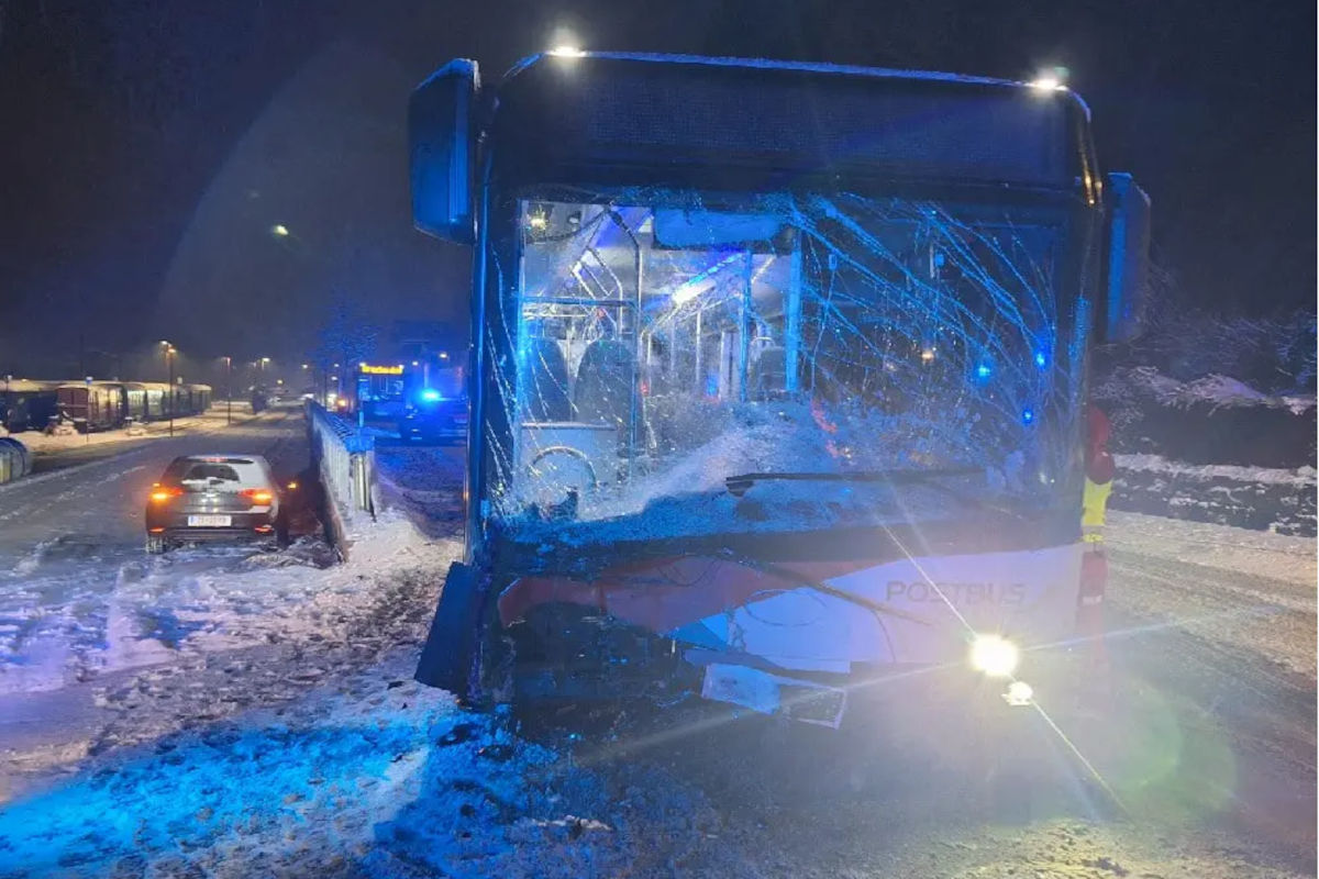 Zell am See – Schwerer Unfall mit Postbus